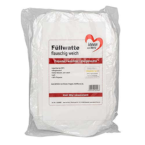 Füllwatte Power Füll 1kg Ökotex antiallergisch waschbar 95°C